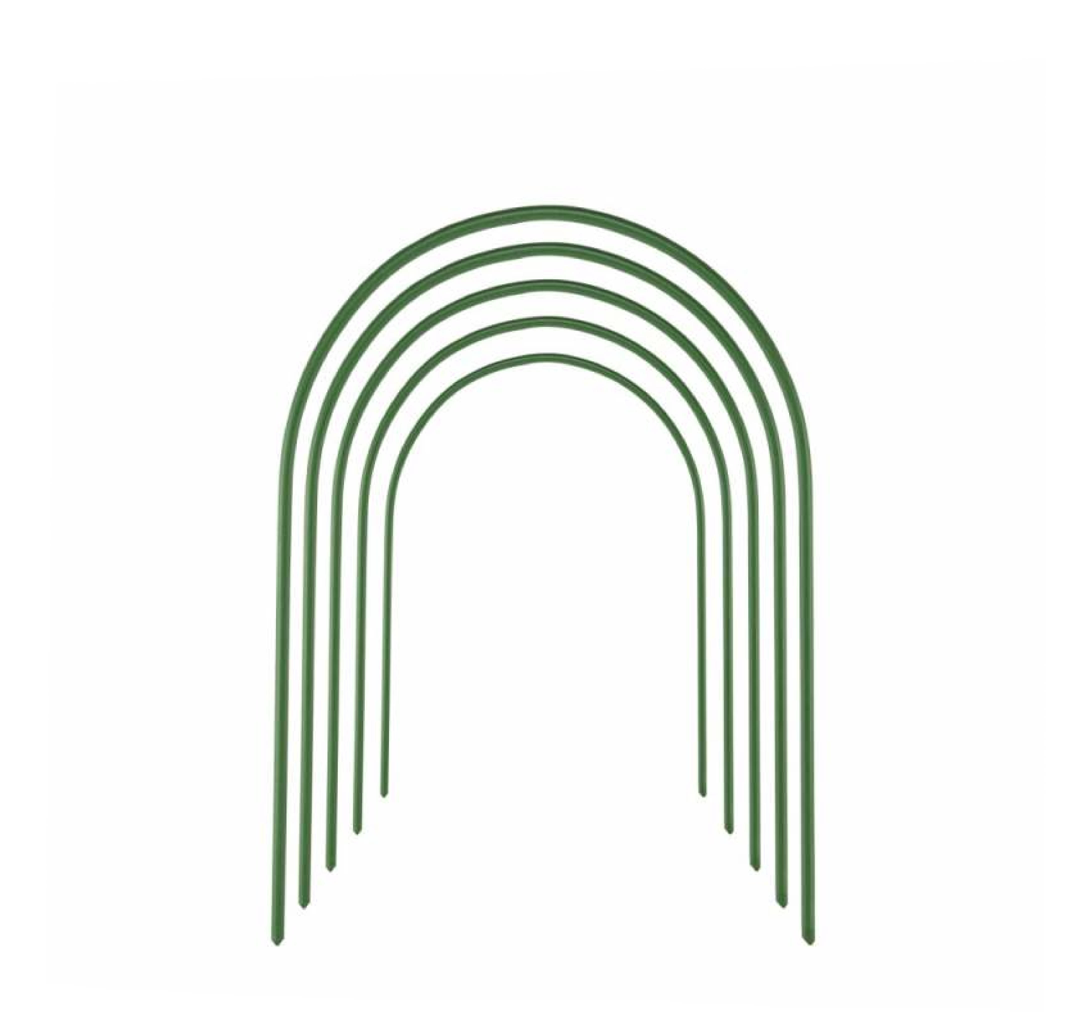 Relaxdays Archi Per Tunnel Da Coltivazione, Set 6, Costruzione