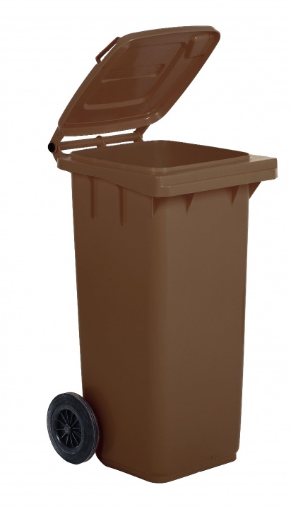 Coperchio In Polietilene SULO Per Bidone 240 L – Marrone, 1 Pezzo, Robusto E Resistente