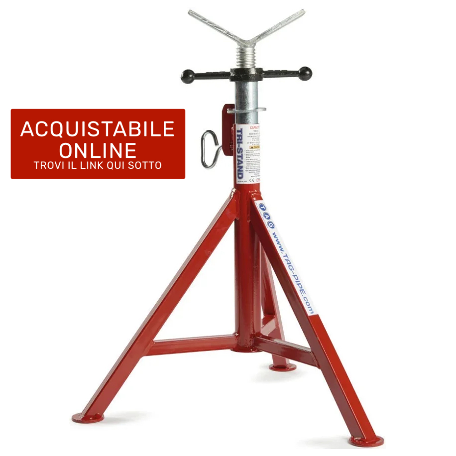 Maclean MCE583 Treppiede Per Riflettori – Stand Telescopico Regolabile 62-150cm, Carico 10kg, Pieghevole