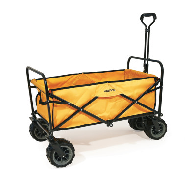 Cadax Power Garden Auto con telone rimovibile, capacitŕ di carico 300 kg, carnagerte in acciaio rivestito in polvere, to, auto da giardino, auto di