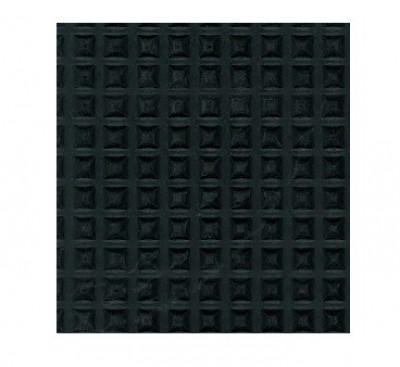 Tappeto gomma a bolli colore NERO (1,2 x 10 m)